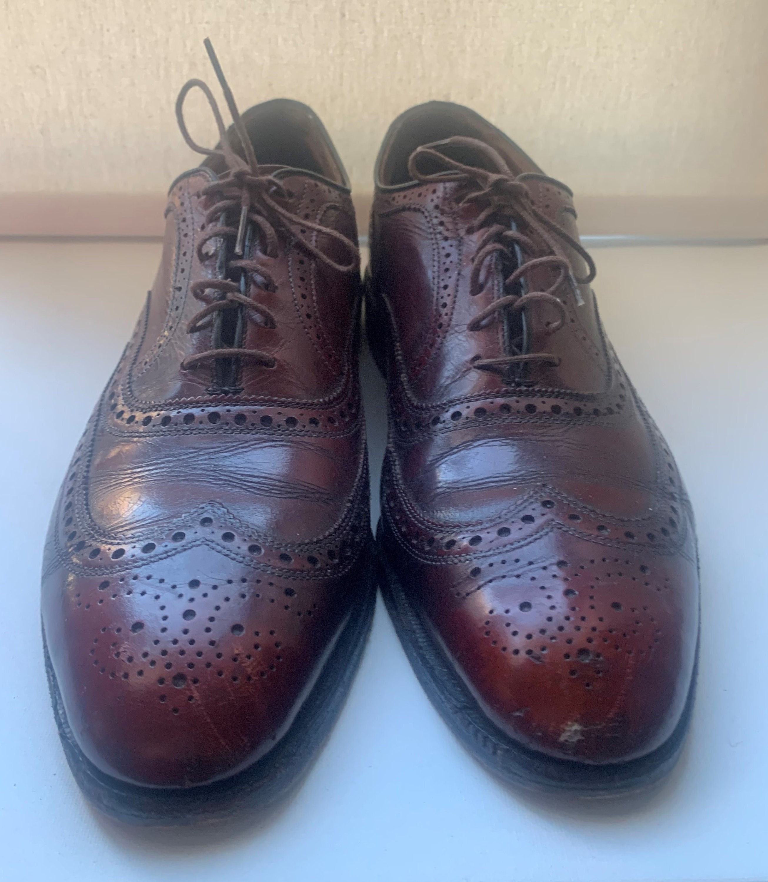Reserved for Derek. Vintage Allen Edmonds Mcallister Wingtip - Etsy