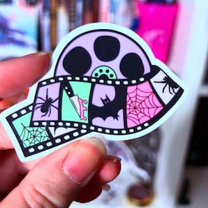 Sticker filmrol Fright Night - Horrorfilms - Movie Night - Spooky