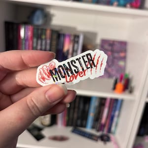 Monster Lover Sticker - Monster Romance - Paranormal - Spicy - Gifts for Readers