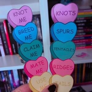 Segnalibro Candy Hearts Monster Lover