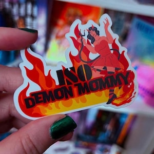 ISO Demon Mommy Sticker, Monster Romance, Monster Lover, Spicy Romance, Romance Reader