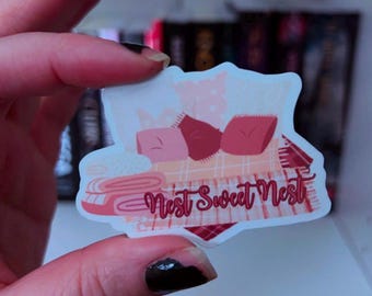 Nest Sweet Nest Sticker - Omegaverse - Spicy Romance