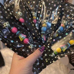 Ghost Abducted by UFO Kindle Strap, Rainbow Alien Device Handle