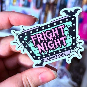 Filmsticker Fright Night - horrorfilms - filmavond