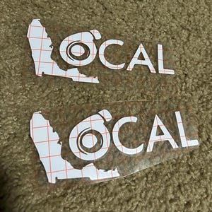 Florida Local con Turbo Decal - Decalcomanie per auto, laptop, veicoli e personalizzazioni.