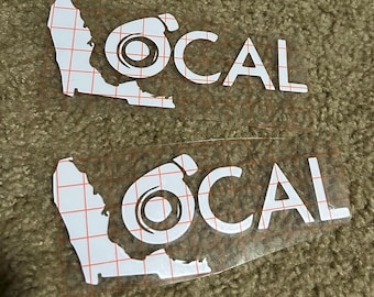 Florida Local with Turbo Decal - Decal for Cars, Laptop, Vehicle, and Custom.