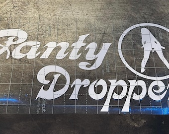 Panty Dropper Decal - Decal for Cars, Laptop, Vehicle, and Custom.