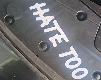 Your Neck Okay? / I’d Hate Too Decal - Decal for Cars, Laptop, Vehicle, Custom