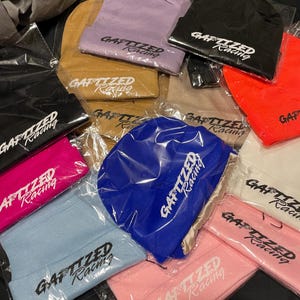 Gaptized Racing Beanies  -Custom vinyl merch/ Beanies