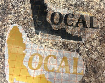 Florida Local Decal - Decal for Cars, Laptop, Vehicle, and Custom.
