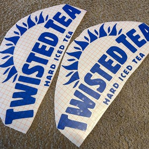 Twisted Tea Decal - Decal for Cars, Laptop, Vehicle, and Custom.