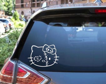 Hello Kitty Decal - Decal for Cars, Laptop, Vehicle, and Custom.