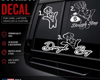 Dough Boy Decal  - Decal for Cars, Laptop, Vehicle, and Custom.