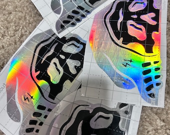 Grim Reaper lurking Decal- custom window stickers