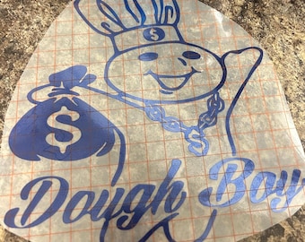 Dough Boy Decal - Decal for Cars, Laptop, Vehicle, Custom.