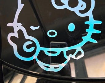 Hello Kitty Decal - Decal for Cars, Laptop, Vehicle, and Custom.