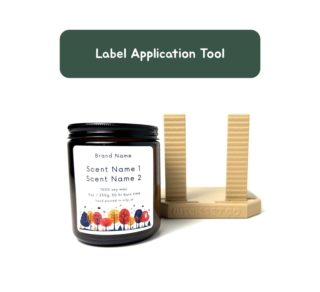 Sticker Label Application Installation Tool for Jars, Containers ...