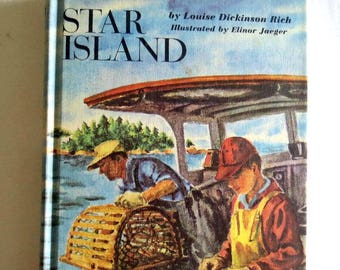 Vintage Reader - Star Island Book - Vintage Children's Book - 1960s - Light Mystery - Kids Adventure
