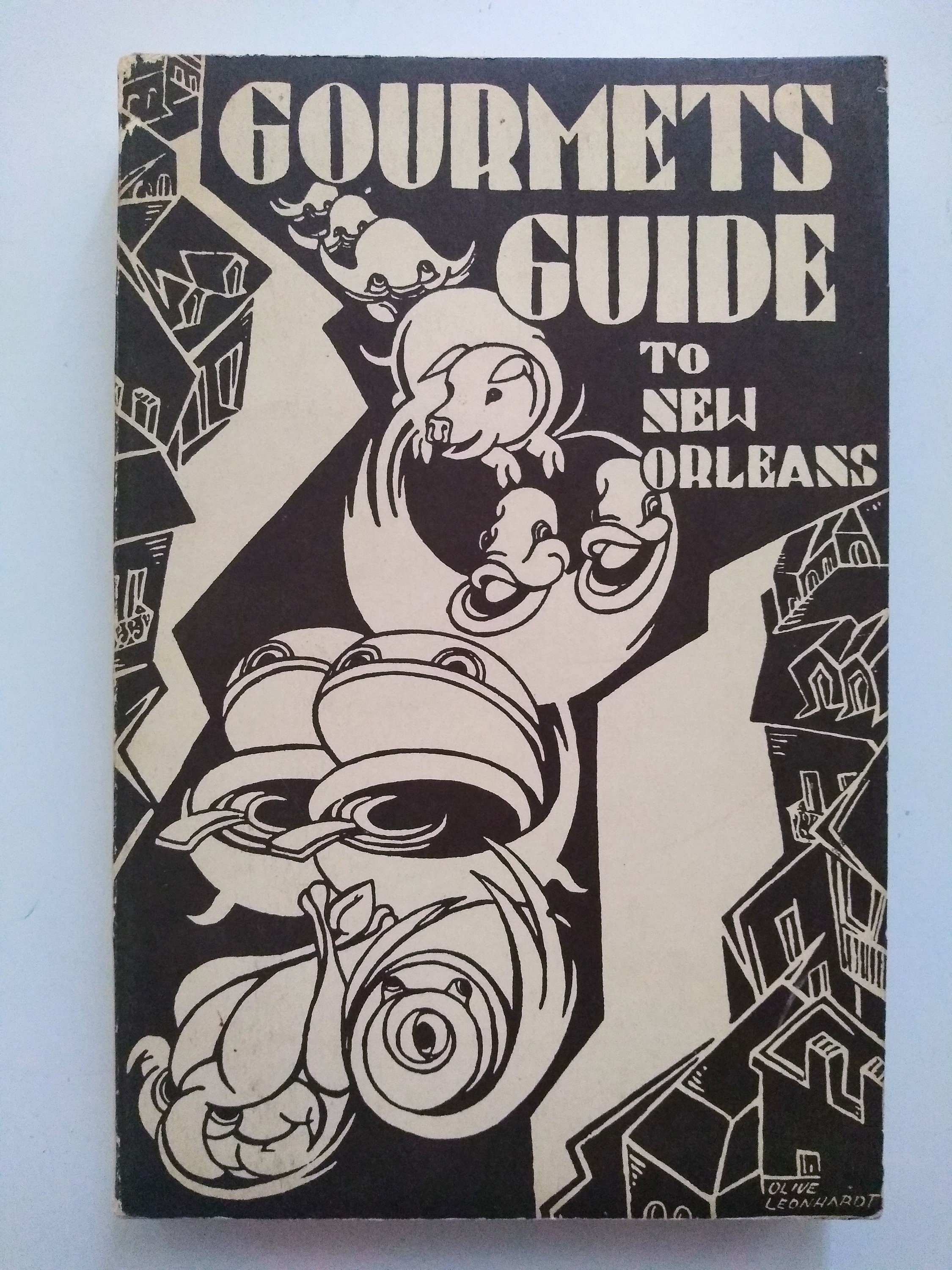 Vintage Cookbook Gourmet Guide to New Orleans Restaurant Etsy