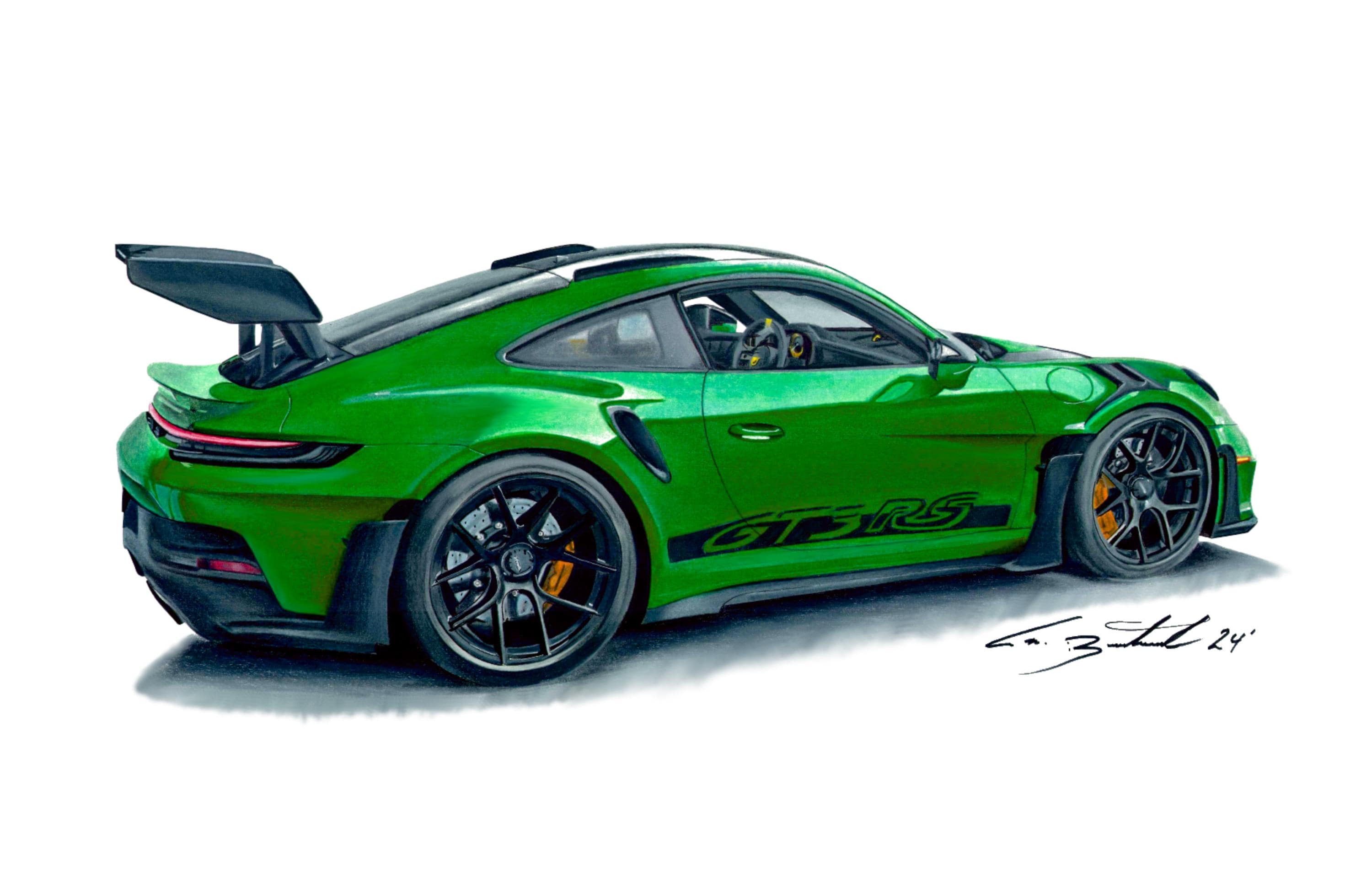 オートアート PORSCHE 911 GT3 RS AUTOTart Porsche 911 GT3 RS1/12ブラック AUTOTart Porsche 911 GT3