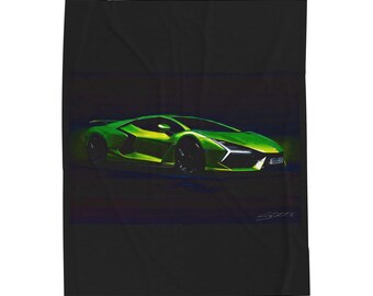 Supercar Revuelto Decke, Sammler Sportwagen Überwurf