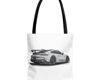 Tragetasche mit GT3-RS-Illustration | GT3-Rennwagen-Print