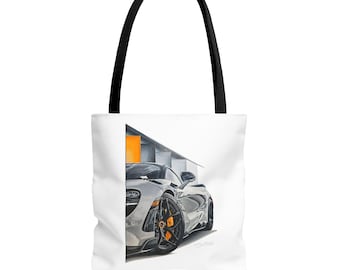 Tragetasche mit Supercar 765-Illustration | Rennwagen-Print, Supercar-Geschenke