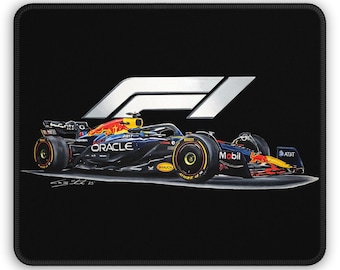 F1 Racecar Mouse Pad: RB21 Fine Art Gaming Accessory