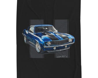1969 Chevy Camaro Plüschdecke: Geschenk für Muskel-Auto Enthusiasten