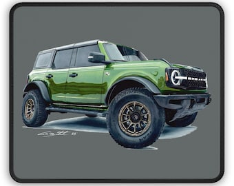 Ford Bronco Mousepad: Automobiles Kunst Geschenk