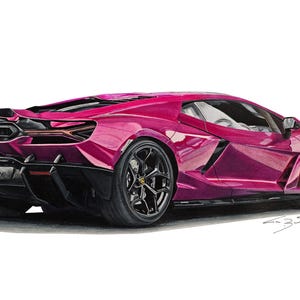 Lamborghini Poster Wall Art, canvas art, supercar art, car guy art, custom car art, automotive art, gifts for him , Gift for Car Enthusiasts