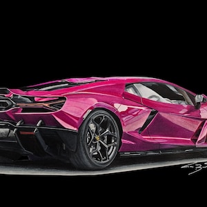 Lamborghini Poster wall art, supercar poster, car guy art, custom car art, automotive art, Fine Art Posters, poster, Lamborghini wall decor