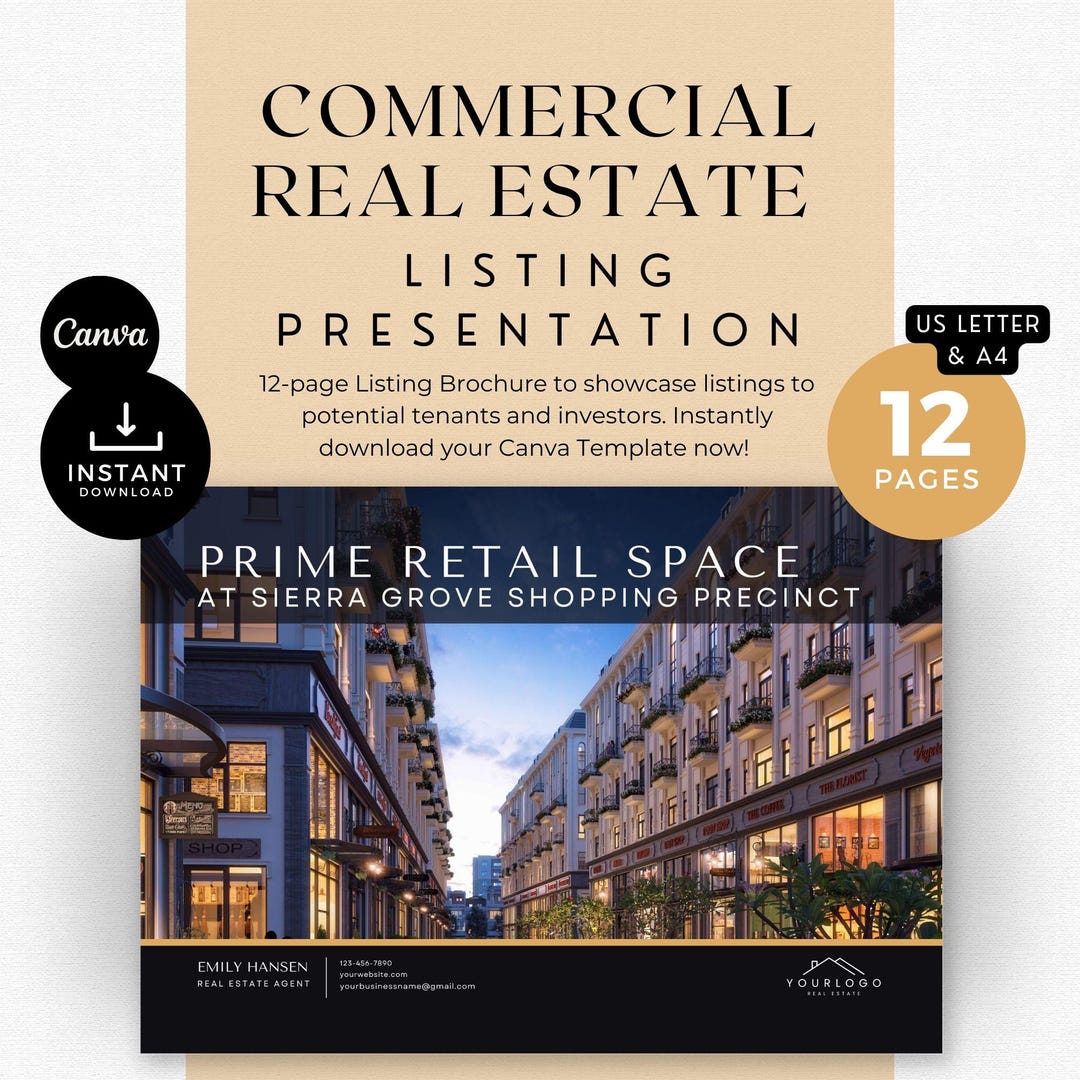 Commercial Real Estate Listing Presentation | Offering Memorandum ...