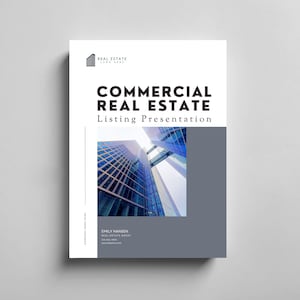 Apresentação de listagem de imóveis comerciais | Memorando de oferta | Brochura de propriedade | Oferta de propriedade | Folheto imobiliário | Marketing