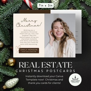 クリスマスポストカード 不動産 | お客様への感謝のポストカード | 不動産業者向けホリデーカード | 不動産季節のご挨拶ポストカード | 農業