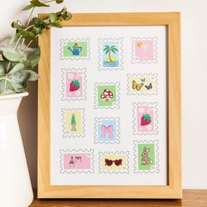 Stamp Wall Art