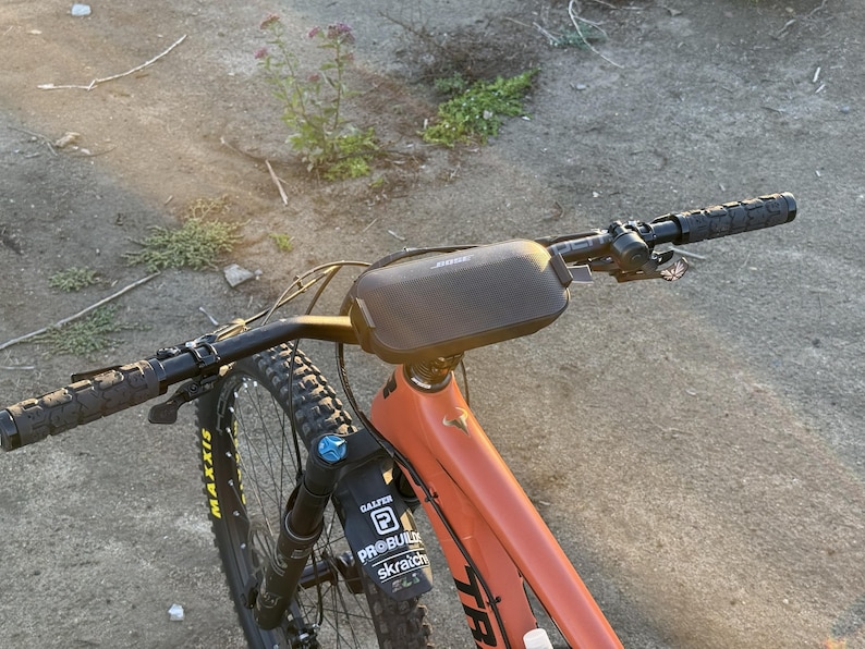 Bose SoundLink Flex (Gen 1 & 2) Bicycle MTB E-Bike Speaker Mount Bracket - SpeakerCaddy Include Stem Mount
