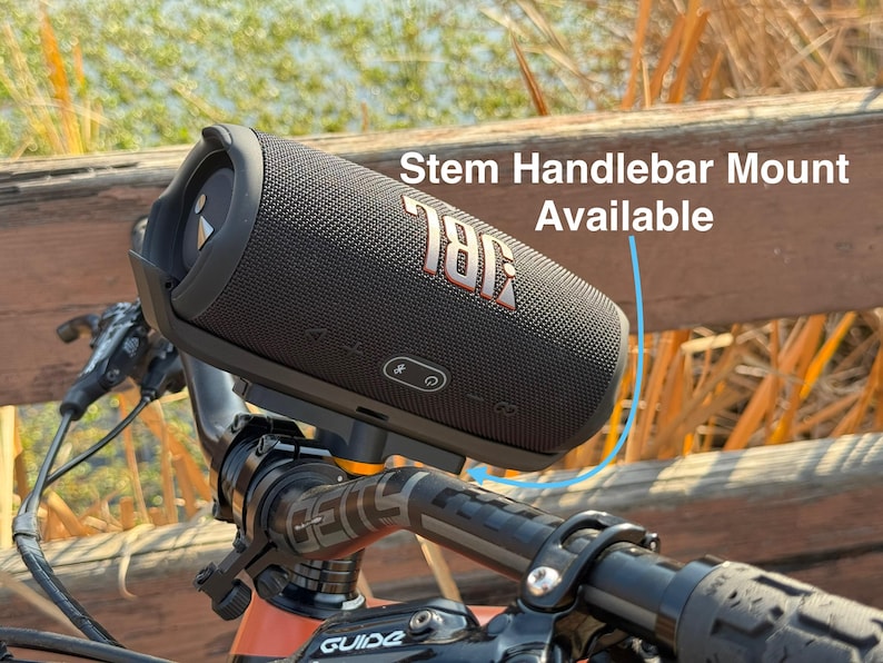 JBL speaker on bike