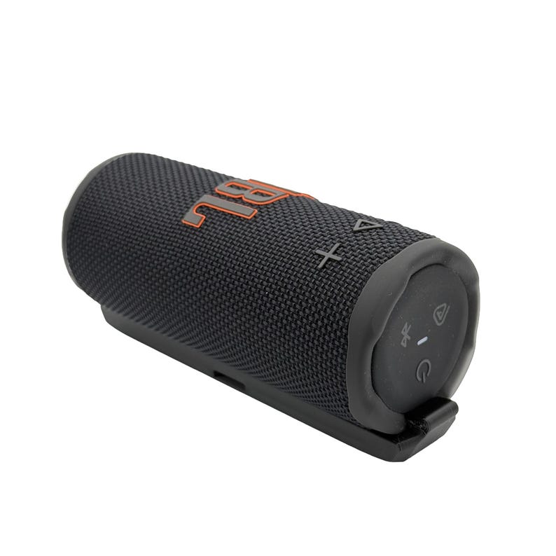 speaker bracket with jbl grip speaker mounted