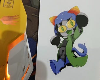 Nepeta neko arc translucent sticker