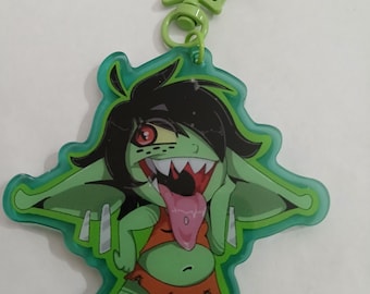 Greta the goblin 3"  acrylic key chain