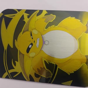 Raichu stainless steel card