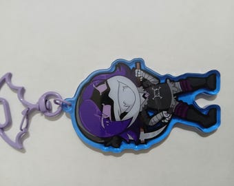 UZI 3 "  acrylic key chain