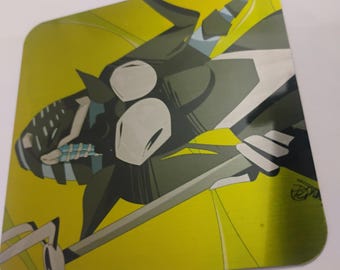 Roodahka  stainless steel 4x4 " print