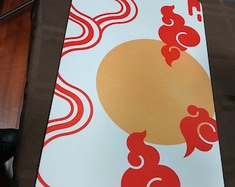 16 " x 10 " Asian anime style  gaming pad
