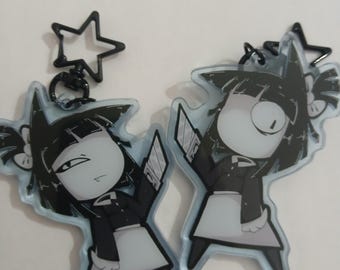 Miss bloomie 3 "  acrylic key chain