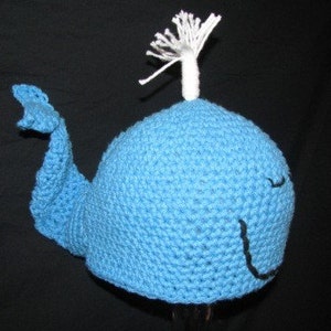 A Whale of a Hat Child's Hat Crochet Pattern PDF image 3