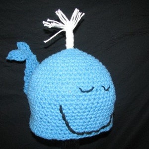 A Whale of a Hat Child's Hat Crochet Pattern PDF image 2
