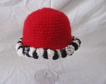 Little Girls Red Hat For toddler or child