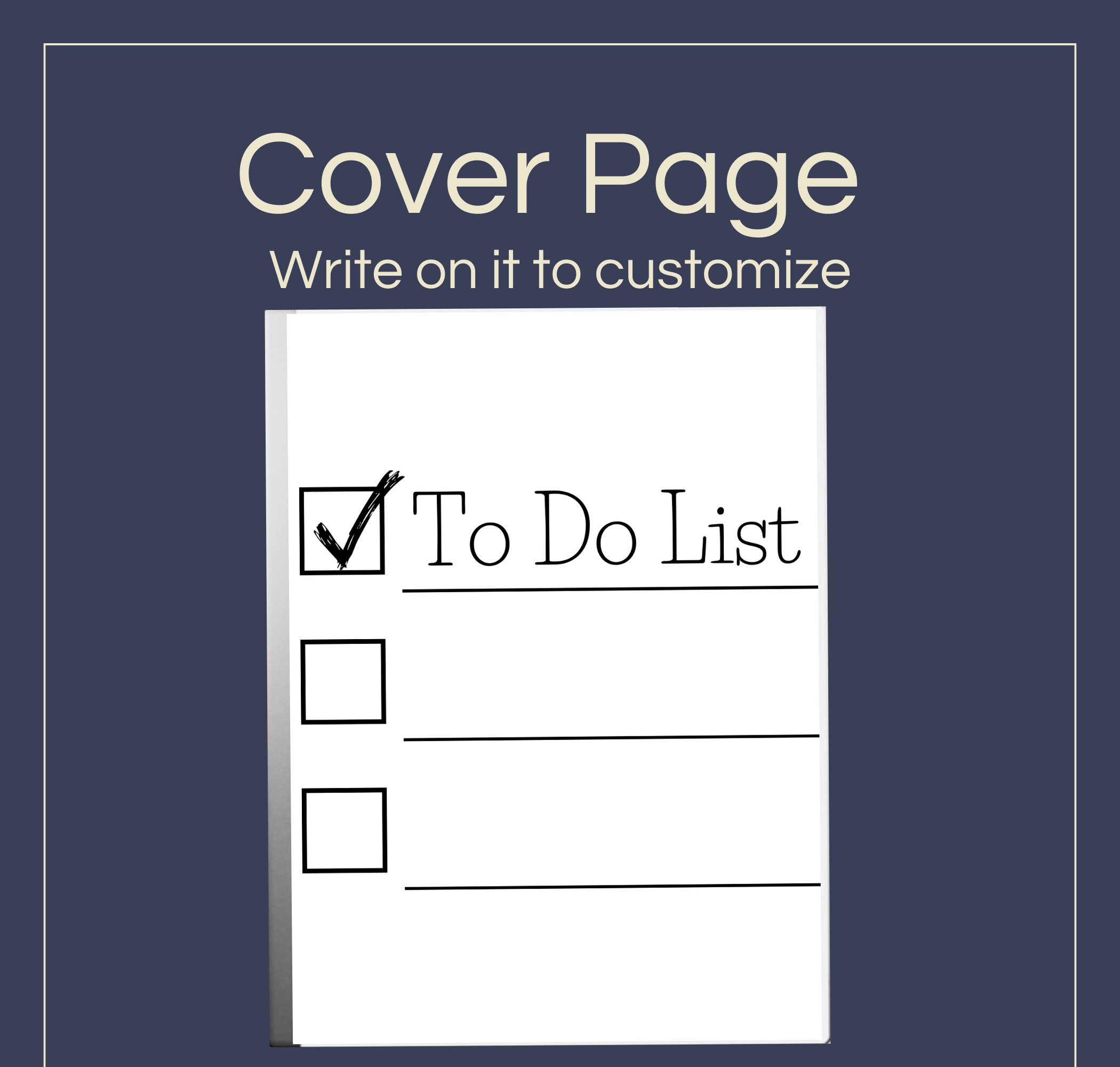 Hyperlinked to Do List Template for Remarkable 1 & 2 | Oganized by ...